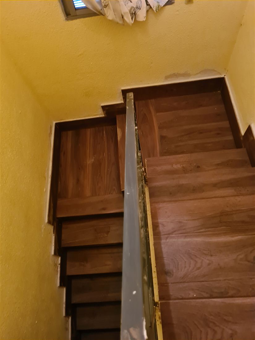 Escalera terminada